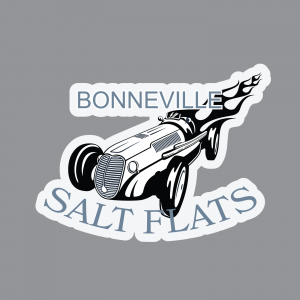 Bonneville Salt Flats Sticker